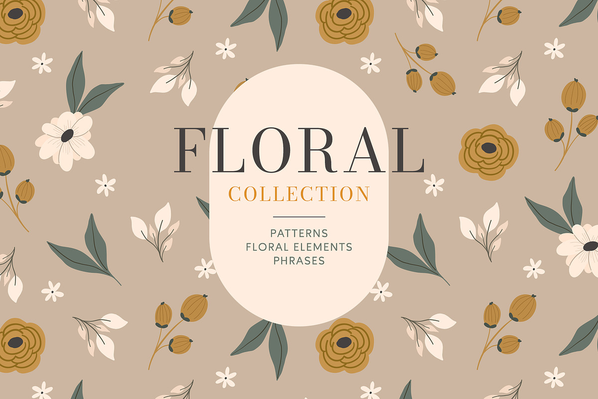 Abstract flowers and patterns., a Decorative Illustration by hanifa_design (Photo 1 of 6)