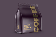 Coffee bag mockup. Metallic, a Packaging Mockup by BlackMockup (Thumbnail 7 of 11)