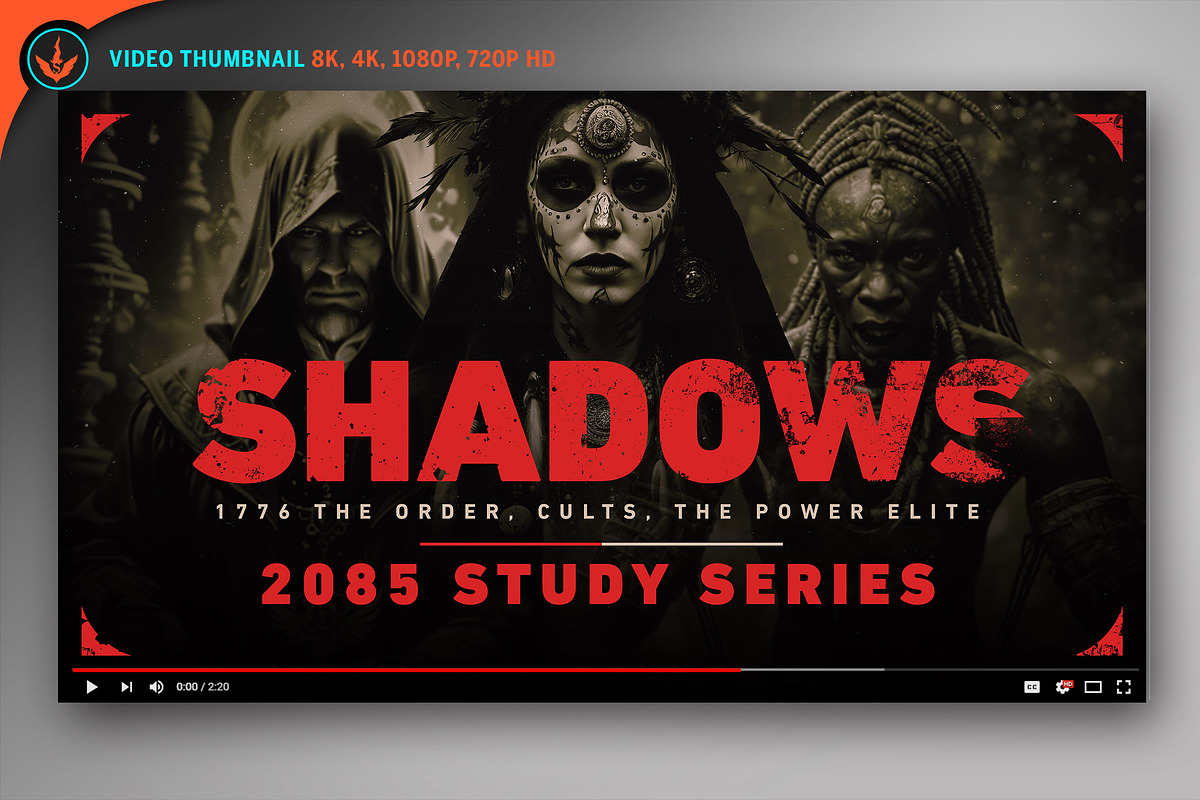 Shadows YouTube Video Thumbnail Phot, a Social Media Template by SeraphimChris (Photo 1 of 3)