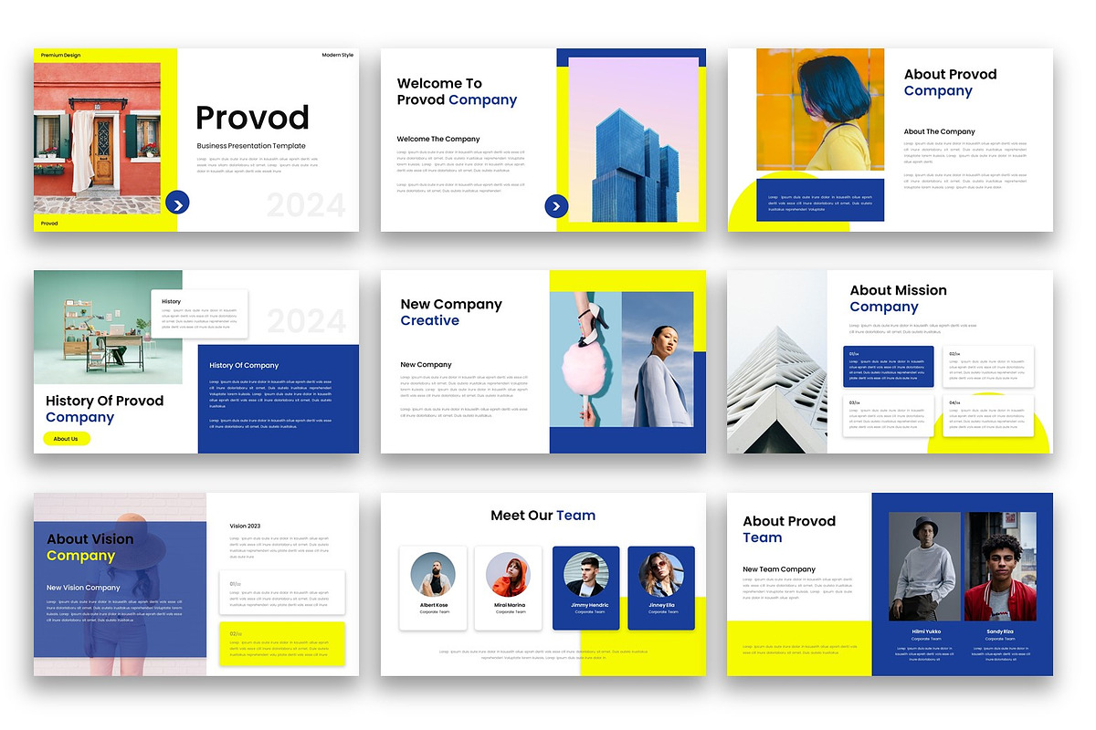 Provod – Business Google Slide, a Presentation Template by kreatifreya (Photo 5 of 5)