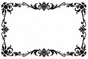Vintage Frame Laser Cut Files, an Illustration by hafijul (Thumbnail 8 of 9)