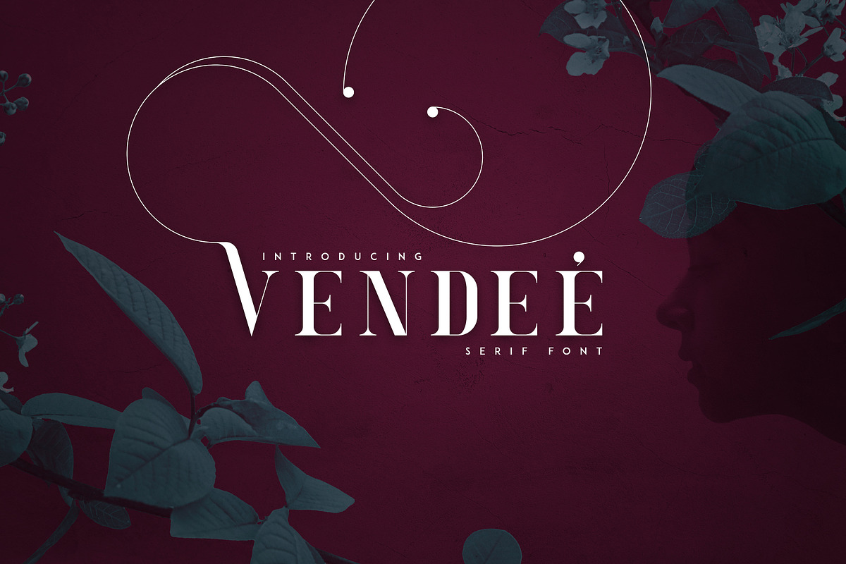 VENDEE - Serif fon