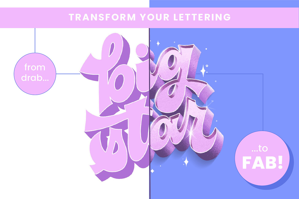 Sparkle & Shine Procreate Brushset, a Brush Add-On by Unfettered Letters (Photo 2 of 7)