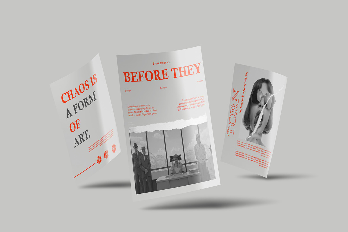 Bold Editorial IG Templates, a Social Media Template by saddamramalla (Photo 2 of 4)