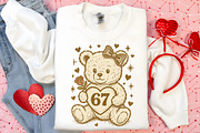 67 Valentines Teddy Png, Valentine, an Illustration by Canvas Craft (Thumbnail 6 of 7)