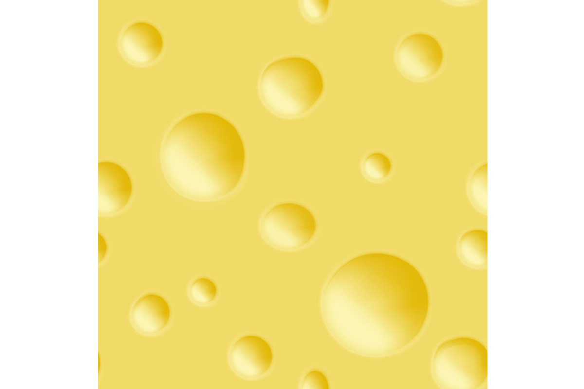 Seamless Cheese Pattern, a Pattern Graphic by Pakete Art