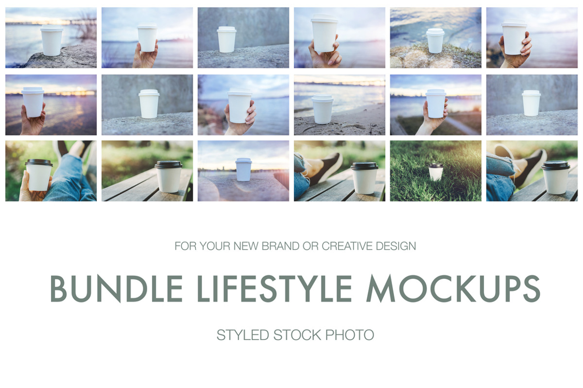 Bundle Lifestyle Mockups Cups, a Cups & Container Mockup by Anastasia Dudka (Photo 6 of 6)