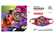 Cute Masker Design & mockup, a Mask Mockup by singpentinkhappy (Thumbnail 8 of 16)