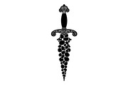 Ornamental Dagger Silhouette Bundle, an Object Illustration by Gaye Art (Thumbnail 12 of 15)