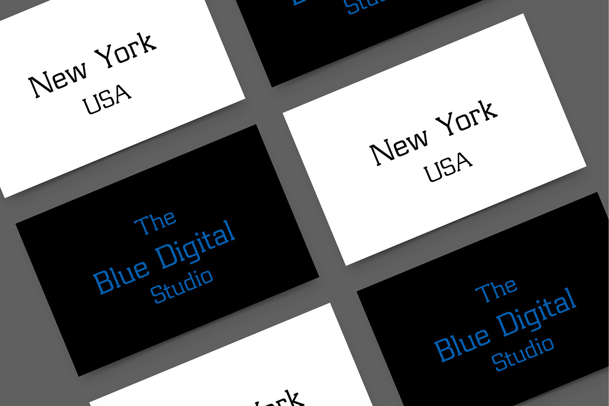 Alabama-Sky Font | Modern Slab Serif, a Slab Serif Font by Blue Digital Studio (Photo 6 of 12)