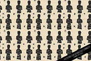 Vintage Halloween Digital Paper, a Pattern Graphic by Chromolume Studio (Thumbnail 16 of 28)