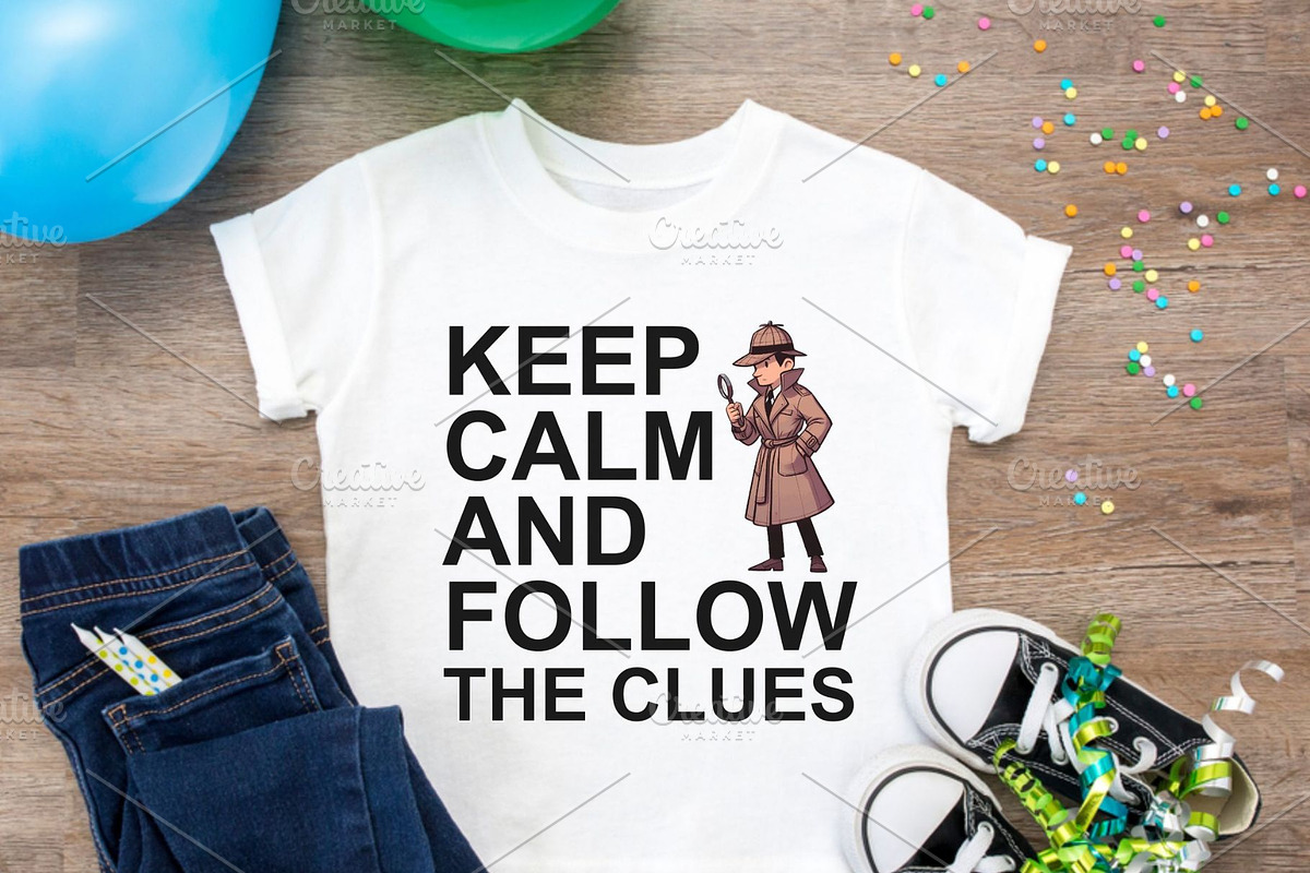 Detective Clipart Investigator Art, a Work Illustration by QM_ART (Photo 6 of 7)
