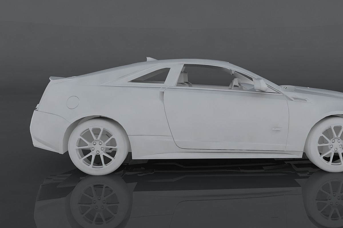Cadillac CTS V, a Cars & Vehicle 3D Model by valtriiu (Photo 10 of 12)