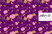 Halloween Fashion Witch Patterns, a Pattern Graphic by KaramfilaS (Thumbnail 17 of 22)
