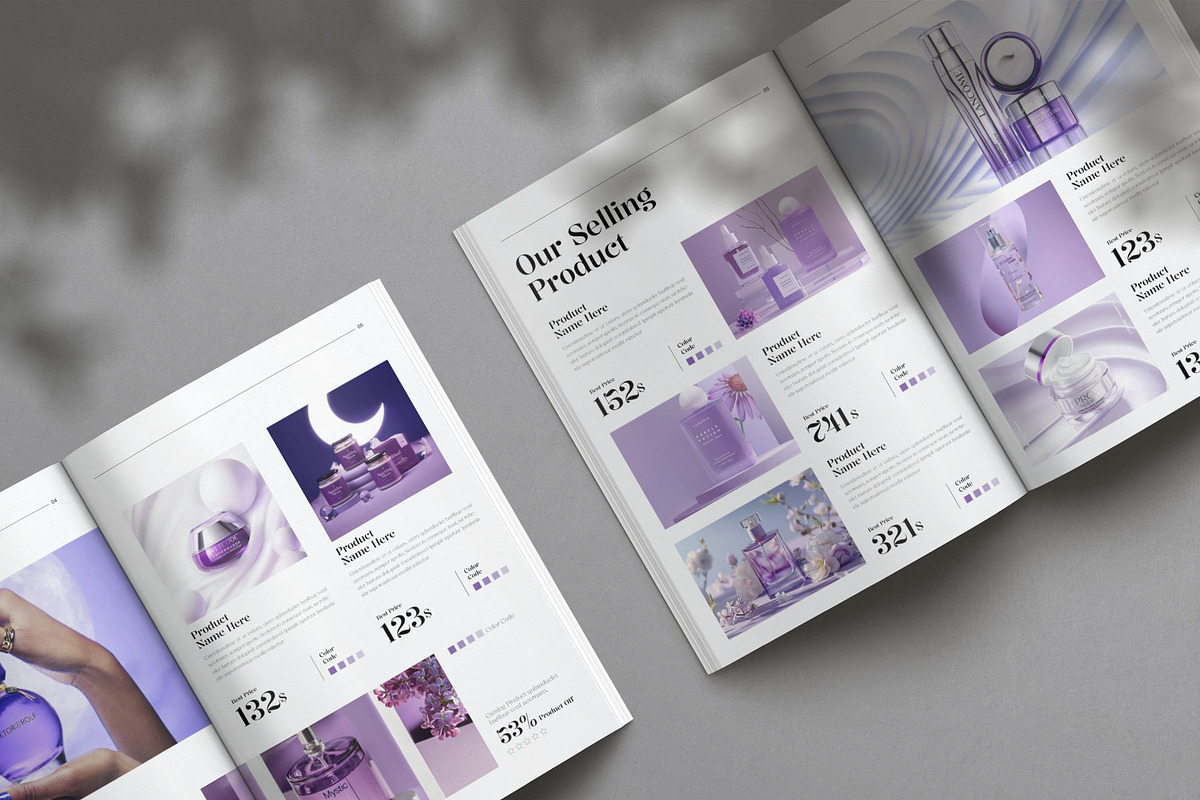 Product Catalog Template, a Brochure Template by Creative-Work (Photo 3 of 7)