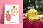 Fruits berries hand drawn vector set, a Food Illustration by Neliakott ♥ (Thumbnail 4 of 11)