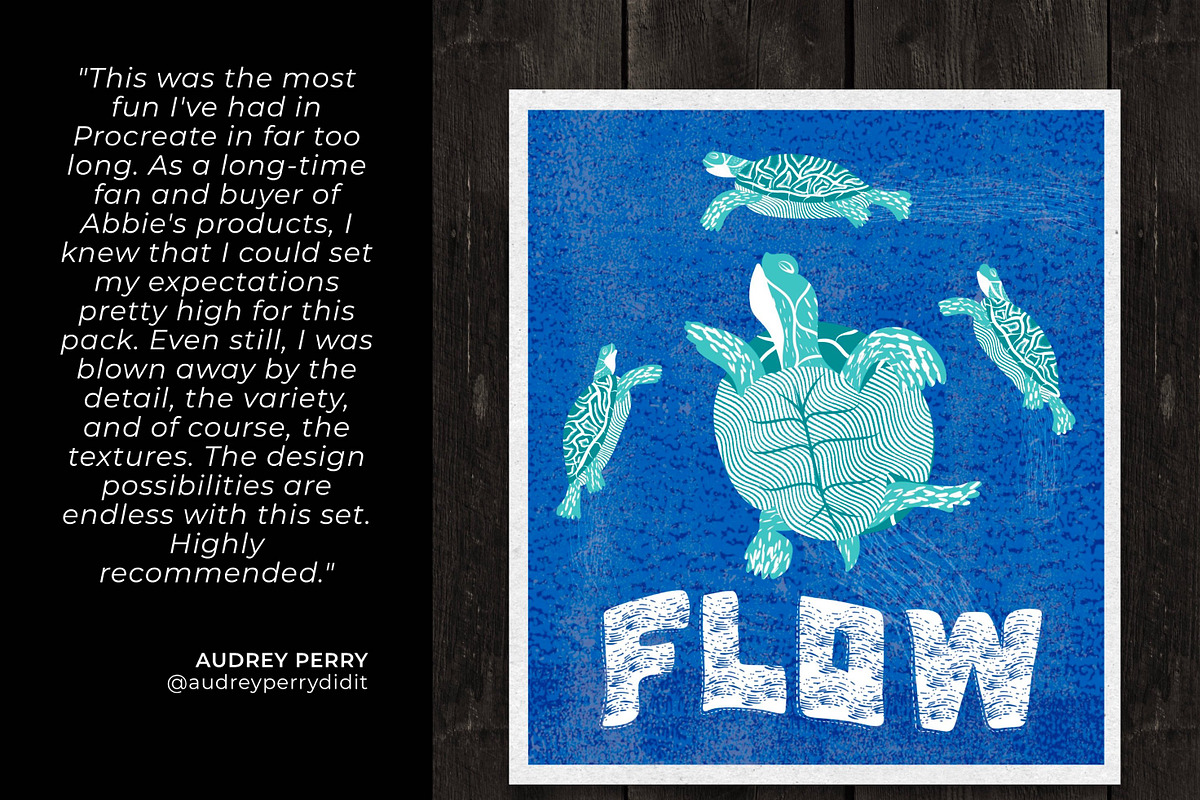 Procreate Print Works Media Pack, a Brush Add-On by UPROOT (Photo 26 of 64)