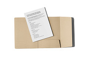 A4 Presentation Folder & Mockup, an Advertising Mockup by pixelmock (Thumbnail 16 of 17)