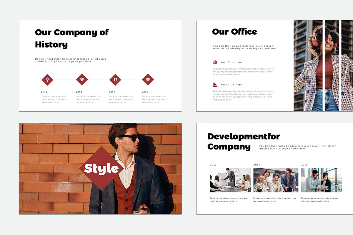 Style Company Profile Presentation, a Presentation Template by Blackcloud_Creations (Photo 6 of 6)