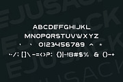 Ejusack, a Sans Serif Font by Auliacreative (Thumbnail 5 of 6)