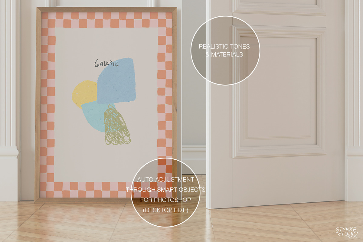 Wooden Frame Mockup | BASICS, a Household Mockup by Stykke Studio (Photo 10 of 10)