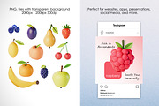 FRUITS, a Food & Drink 3D Model by K.SweeTheArt (Thumbnail 2 of 7)