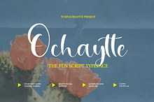 Ochaytte - Fun Script Font