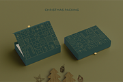 Christmas geometric background., a Background Graphic by Getalo Viktoriia (Thumbnail 2 of 2)