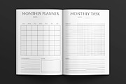 Digital Planner Template, a Brochure Template by E-Type (Thumbnail 4 of 7)