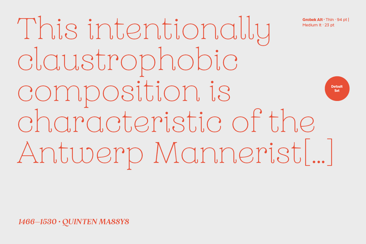 Grobek, a Serif Font by Latinotype (Photo 11 of 15)