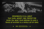 Crowsbeat – Reversed Contrast Horror, a Serif Font by Drizy (Thumbnail 3 of 10)