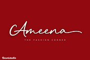 Bellama Signature Font, a Script Font by Basnistudio (Thumbnail 5 of 10)