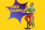 THIS IS LUCAS | 3d character set, a Technology Illustration by As Good As Possible (Thumbnail 7 of 8)