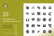 25 Anti-Bullying & Kindness Awarenes, an Icon by IconBunny (Thumbnail 1 of 2)