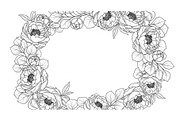 Floral Frame SVG Bundle, an Illustration by Gaye Art (Thumbnail 8 of 31)