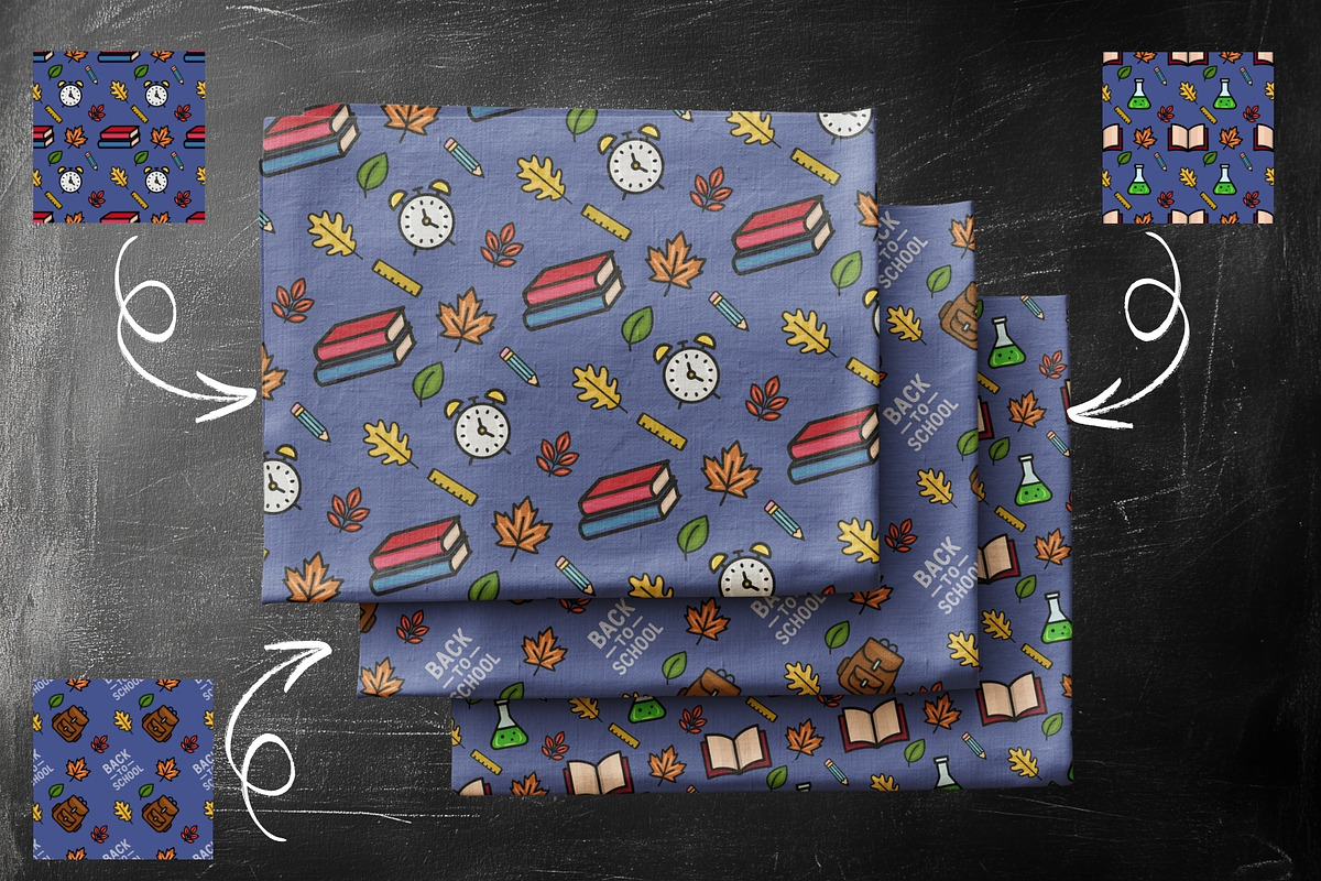 Back to School Collection, a Pattern Graphic by Elatedowl (Photo 7 of 14)