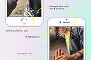 Nina Wedding Geofilter, a Social Media Template by Uno Bello Design Studio (Thumbnail 2 of 3)