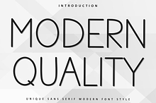 Modern Quality