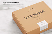 Shipping | Mailing Box Mock-up, a Cups & Container Mockup by WebAndCat (Thumbnail 12 of 16)
