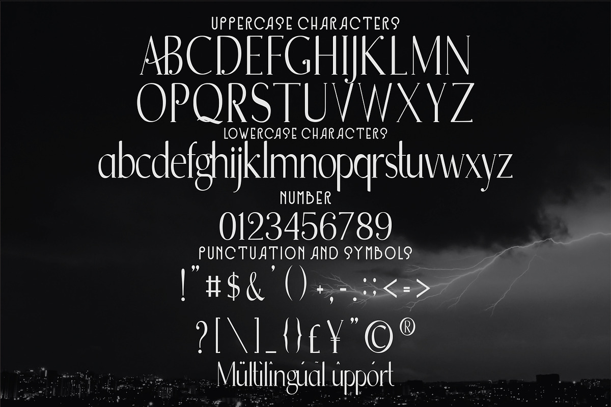 Paboya - Serif style font, a Serif Font by mahstudios (Photo 6 of 8)