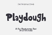 Playdough, a Script Font by Dm Studio (Thumbnail 1 of 10)
