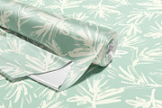 Summer Painted Palm Leaves, a Wallpaper Graphic by MalyskaStudio (Thumbnail 9 of 15)