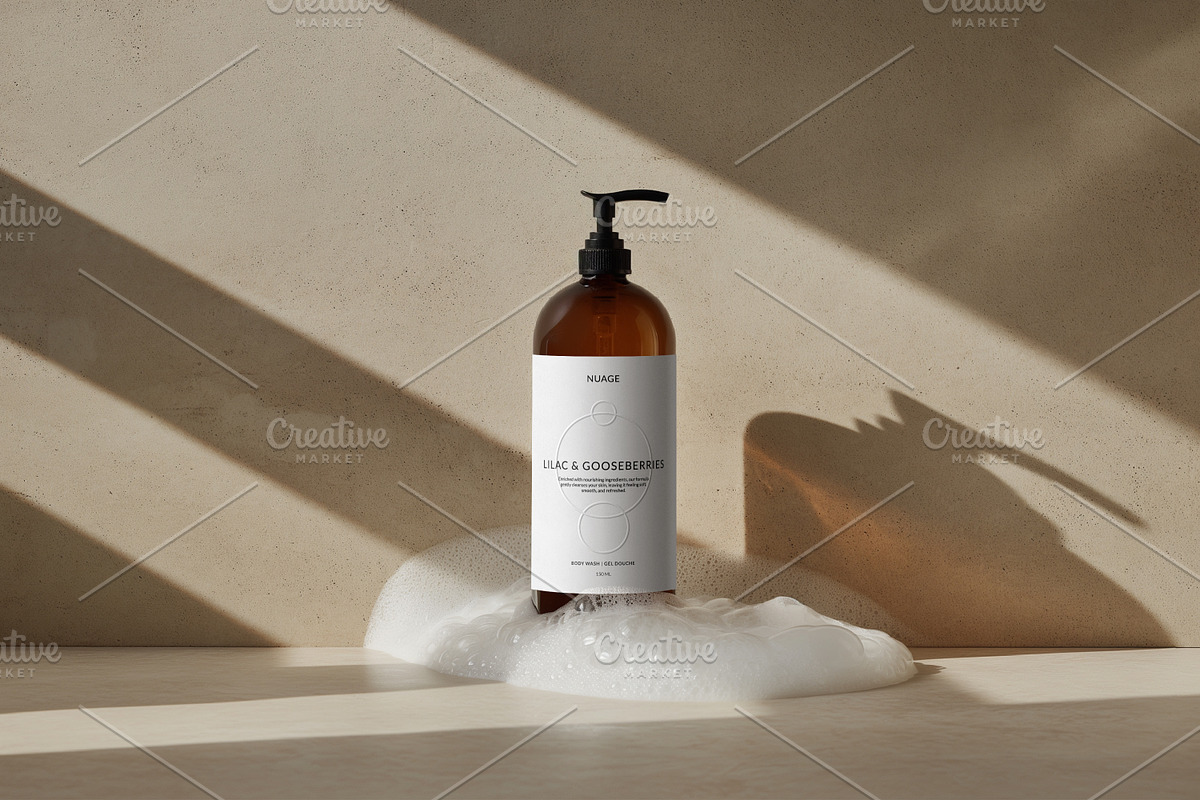 Amber Dispenser Bottle Mockup Bundle, a Packaging Mockup by Wildfield Studio (Photo 17 of 17)