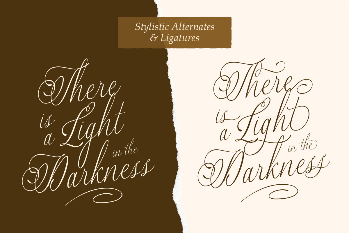 Maleryan Script - Modern Calligraphy, a Script Font by Letterhend Studio (Photo 4 of 9)
