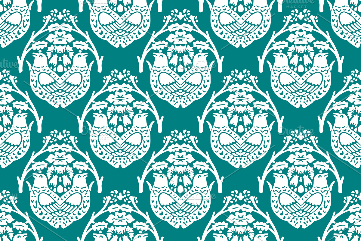 1,440 Damask Patterns in 60 Colors, a Pattern Graphic by Paper Element (Photo 12 of 22)