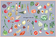 Fall & Winter Food Clipart, a Food Illustration by VianneArt (Thumbnail 2 of 10)