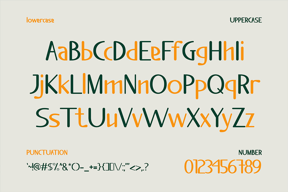 Mahogany - Display Font, a Sans Serif Font by Mirachma Project (Photo 2 of 10)