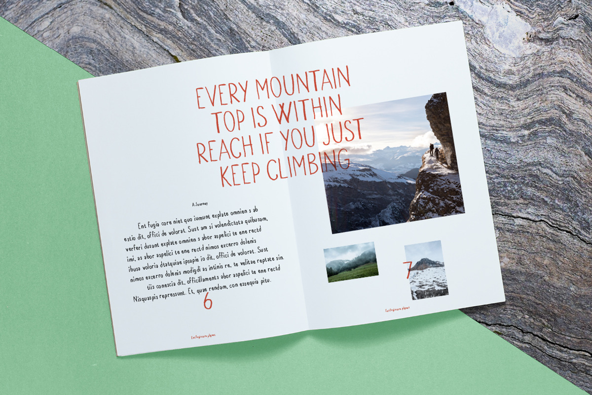 Zick Zack Condense – Regular & Light, a Script Font by Studio ZACK (Photo 9 of 12)