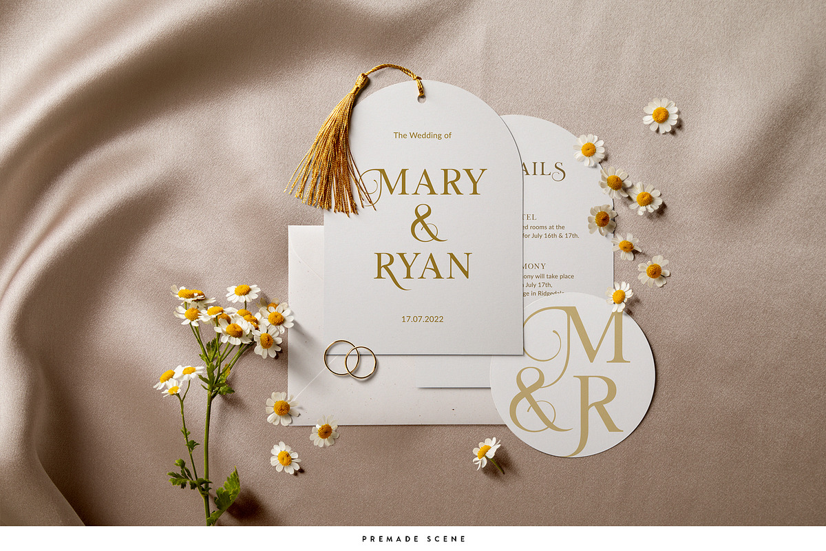 NEW Wedding Moodboard Scene Creator, a Product Mockup by Ruby&Heart Collective (Photo 8 of 18)