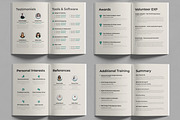 Resume Booklet Template, a Print Template by MightyDesign (Thumbnail 3 of 6)
